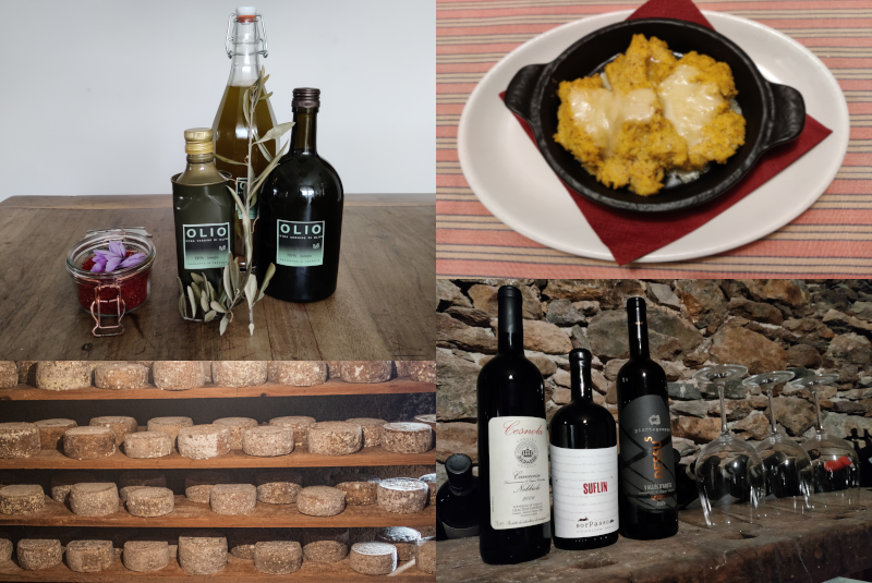 degustazioni di cibo e vino
