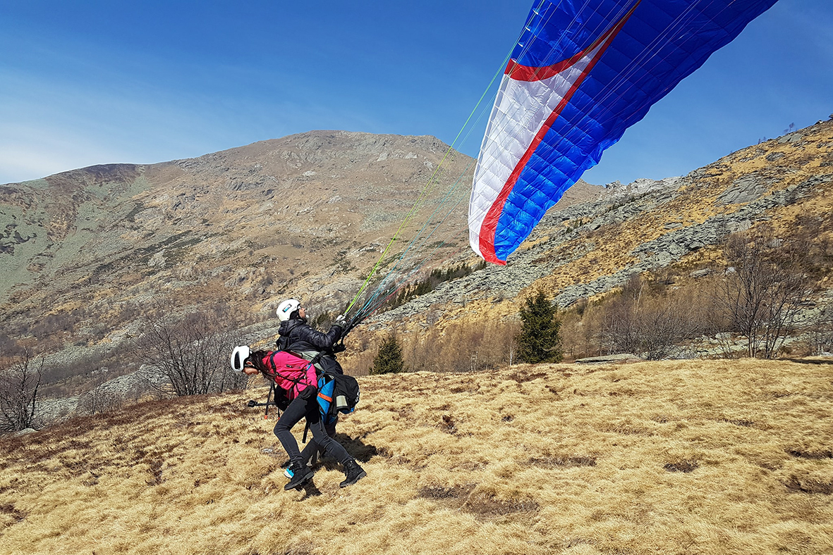 Parapendio La Cavallaria